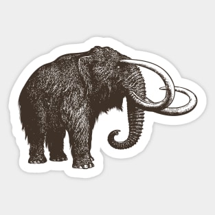 Mammoth Elephant Sticker